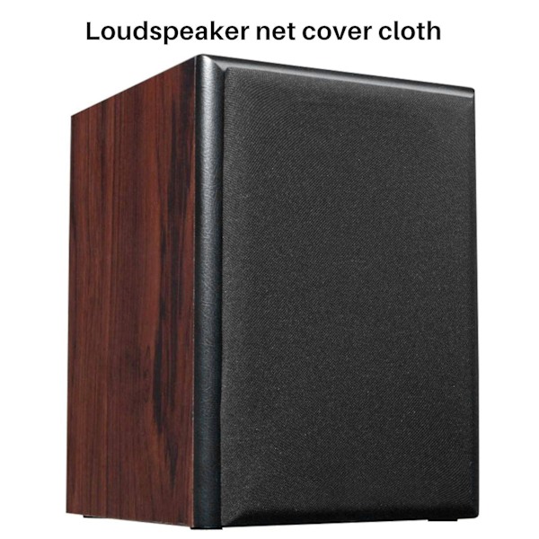 Högtalare Mesh Cloth Stereo Gille Fabric Speaker Radio Mesh Fabric