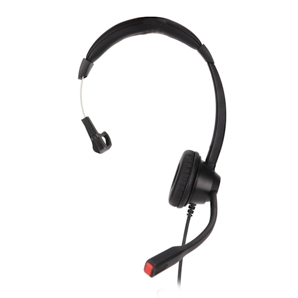 Enkel øretelefon headset støyreduksjon volumjustering demp USB forretnings headset med mikrofon svart H390‑ USB‑1