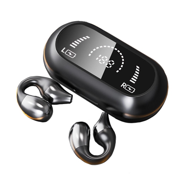 S03 Bluetooth-kuulokkeet HiFi-äänellä, älykäs melunvaimennus, langattomat Bluetooth 5.2 -kuulokkeet Black