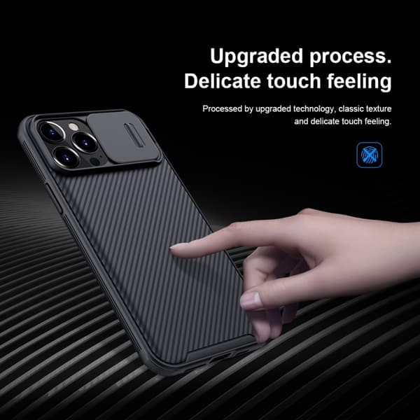 iPhone 13 Pro Max - NILLKIN CamShield Pro Deksel - Svart(YH) 85