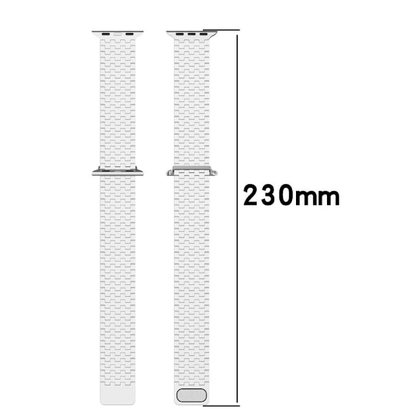 Magnetiskt klockarmband Milanesiskt klockarmband flerfärgat 42/44/45/49 mm - I lager flerfärgat {XW} Multicolor 42/44/45/49 mm