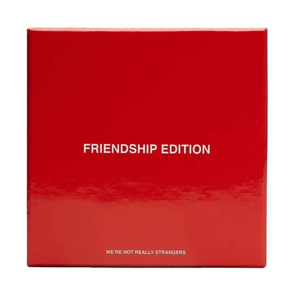 We're Not Really Strangers -korttipeli - Interaktiivinen korttipeli aikuisille ja jäänmurtaja Friendship Edition