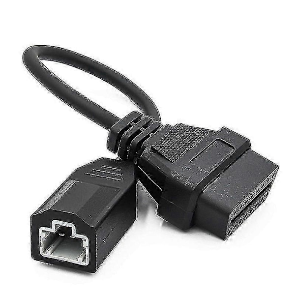 OBD2-kabel Kompatibel Honda 3-Pin OBD1 Adapter OBD2 OBDII Kompatibel Honda 3-Pin till 16-Pin {XW}