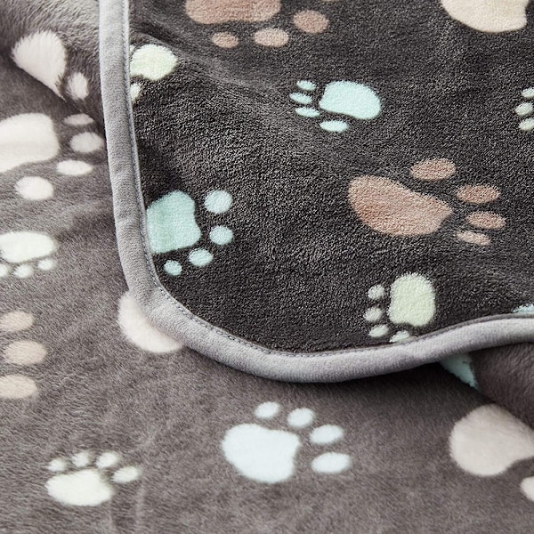 Supermykt, varmt og fluffy teppe for kjæledyr Hundeteppe Katteteppe Fleeceteppe/Dyr sove teppe Sengeteppe for hundeseng sofa og divan