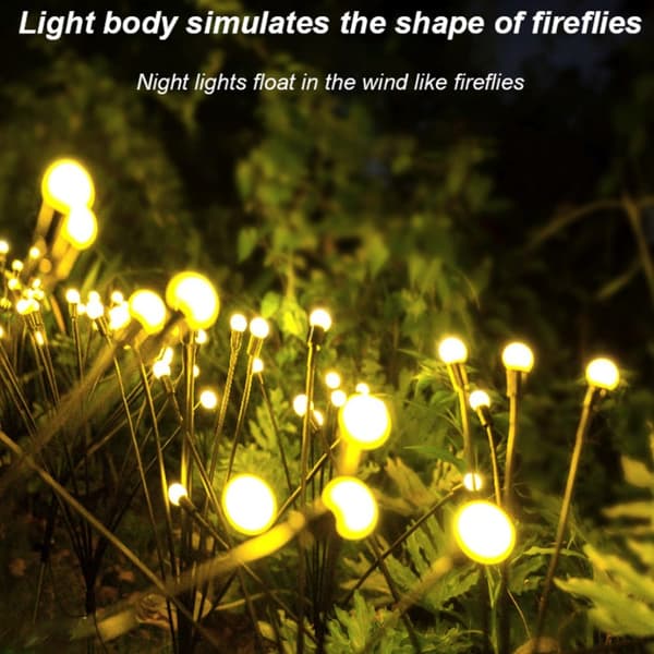 Trädgårdsbelysning Firefly 2-pack med 6 LED-lampor vardera{hw} 500