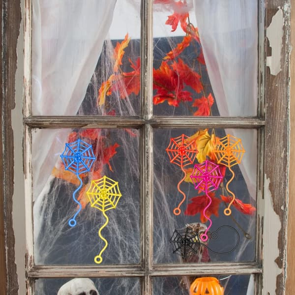 30 stk. Halloween Edderkoppespind Dekoration Klæbrig Børn Sensorisk Legetøj Edderkoppespind{yh}