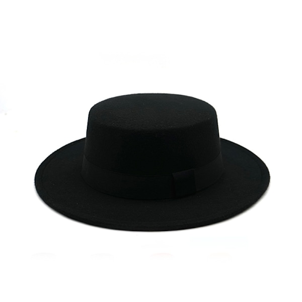 Fedora-hat til mænd, Filthat til kvinder, Bredskygget Panama-hat, Unisex