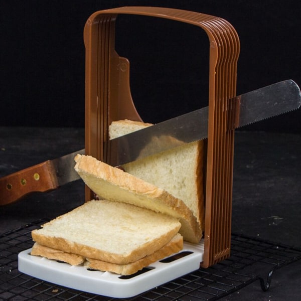 Toast Brood Slicer Brödskärare Köksverktyg