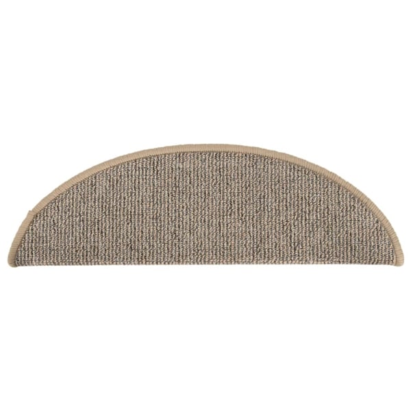 vidaXL Trappstegsmattor 15 st Brun 56x17x3 cm Brown Brown