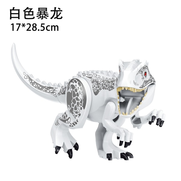 Dinosauriefigurer, Indominus T Rex-block, stor dinosaurieblock, barnfest - WELLNGS D