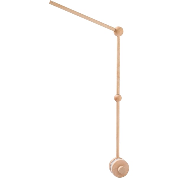 Baby uroholder i træ, justerbar baby uroholder i træ til tremmeseng, DIY baby uroholder til ophængning af mobiltelefon