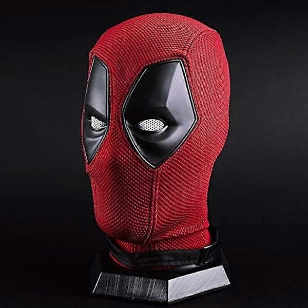Deadpool Cosplay Maske Wade Winston Wilson Nylon Hovedbeklædning Voksen Festmasker Halloween Kostume Rekvisitter