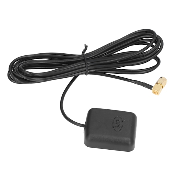 GPS Active Antenna 25dBi Waterproof SMA Elbow Connector Vehicle Navigation Antenna for 4S Shop Bus Stop Announcer