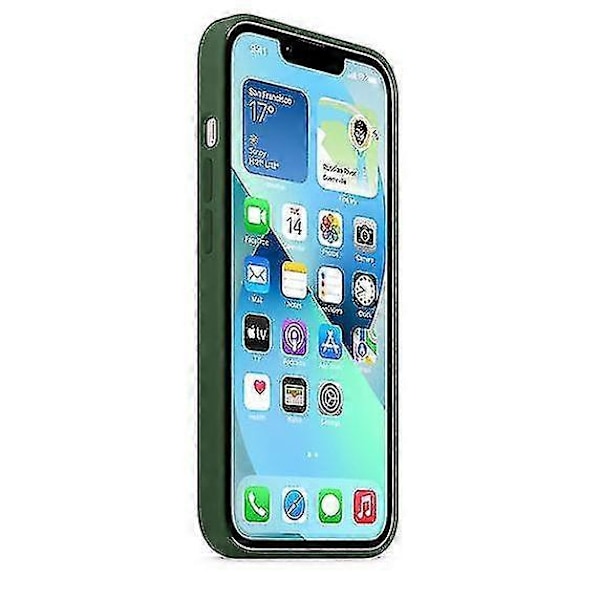 Silikonikuori MagSafella iPhone 13 -puhelimelle Clover