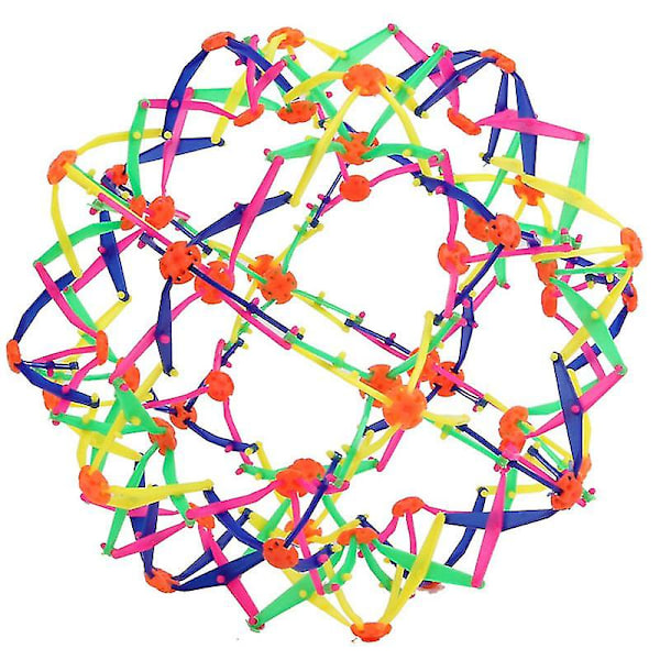 Taitettava muuttava taikapallo käsikäyttöinen pallo pojat tytöt kukkapallot lelut lahjat