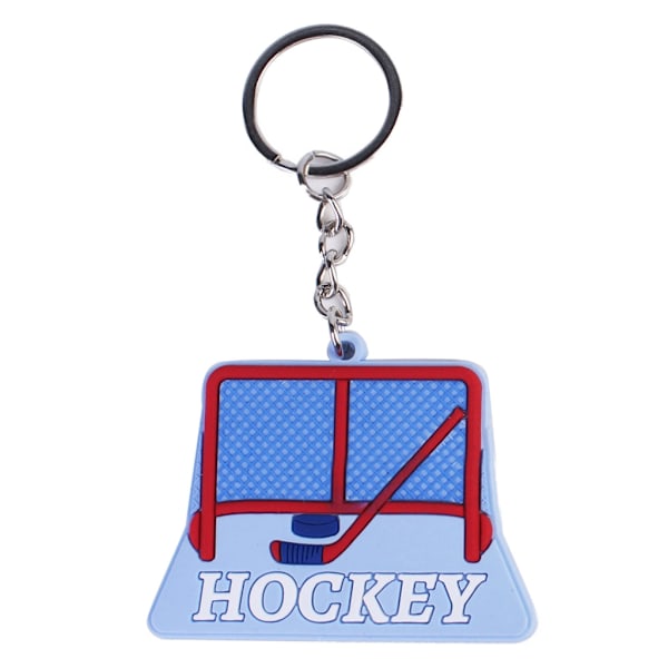 Mode Ishockey Nyckelring Väskberlock Tecknad Vintersporter Hängsmycke Smycken Nyckelring 0.02 3