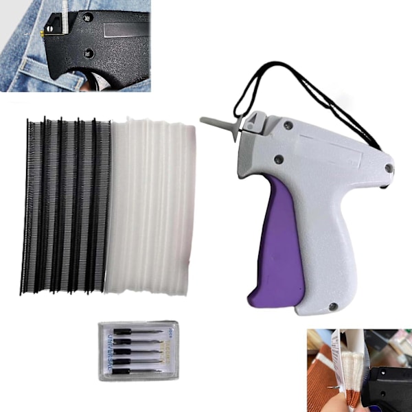 Stitch Quick Klädfixare, Mini Handhållen Symaskin, Snabb Fästning av Täcken, Fållningsverktyg, Mikrohäftningsverktyg för Kläder White