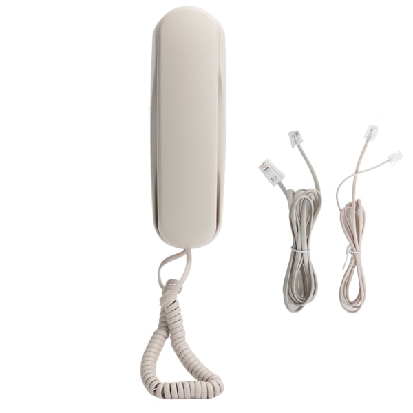 Mini stationary landline phone Classic wall-mounted phone for family and office