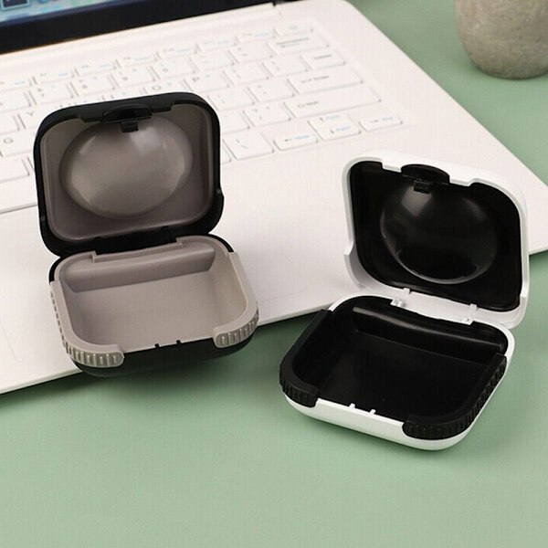 Høreapparat opbevaringsboks Etui SORT Black