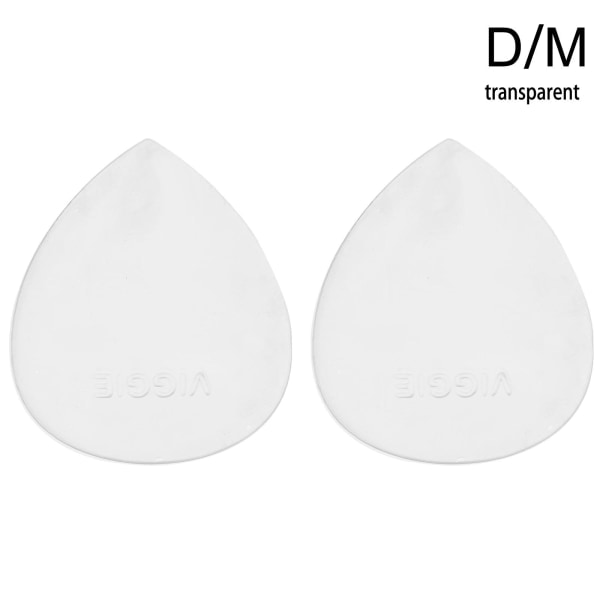 Silikon Kameltå Döljare Återanvändbar Spårlös Osynlig Pad Ad Transparent 2st M