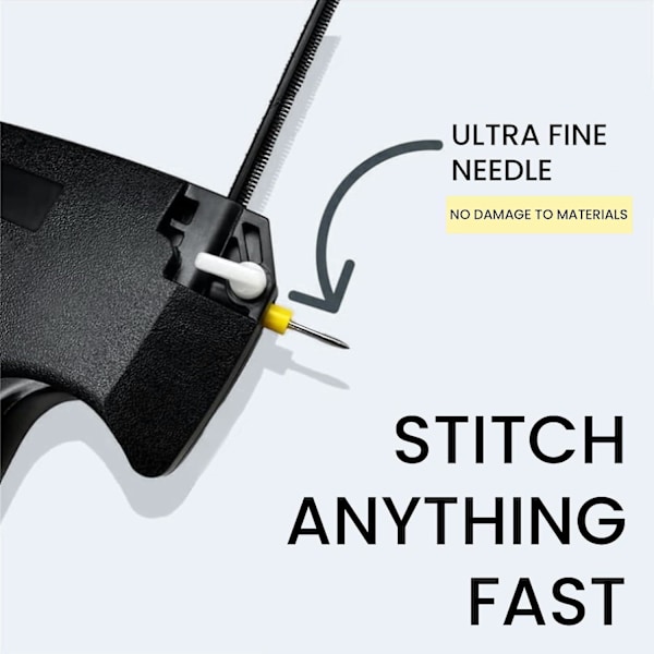 Stitch Quick Klädfixare, Mini Handhållen Symaskin, Snabb Fästning av Täcken, Fållningsverktyg, Mikrohäftningsverktyg för Kläder Purple