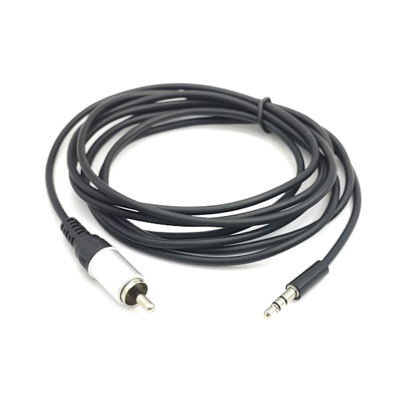 2 Meter 3.5mm til RCA Mono AUX Kabel Tilslut dine enheder nemt Simpel tilslutning til hjemmeunderholdningssystemer