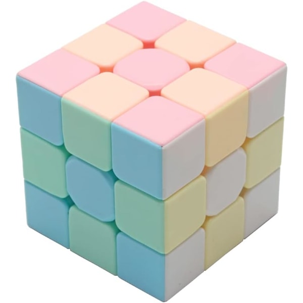 CuberSpeed Moyu MoFang JiaoShi Macaron Meilong 3x3 stickerless Magic Cube MFJS MEILONG 3x3x3 Cubing Classroom Meilong 3x3 Macaron Speed Cube