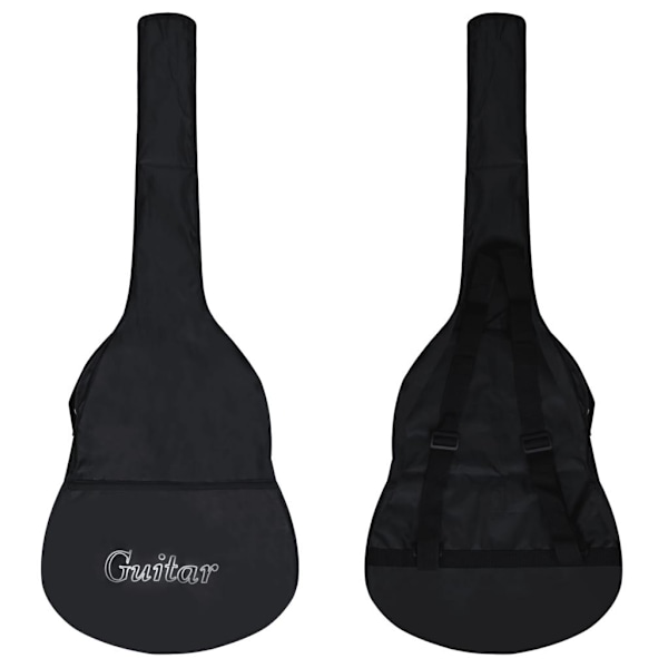 vidaXL Akustisk gitarr, 12 delar, med 6 strängar, western, 38\" Ljusbrun 3650