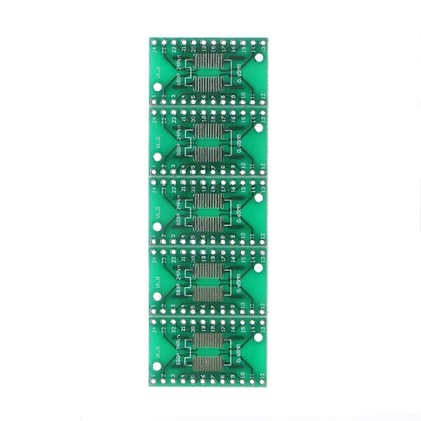 30 stk. PCB Board Kit SMD til DIP Adapter Converter FQFP32-100 QFN48 SOP8 16 24 28
