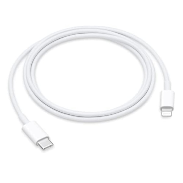 Apple USB-C til Lightning-kabel (1 m) vit