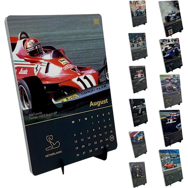 F1-kalenteri 2024 Formula 1 2024 seinäkalenteri 2024-2025 Kalenteri toimistoon, kotikalenteri