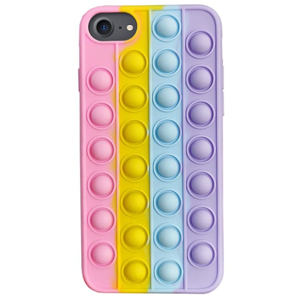 iPhone 7/8/SE - Pop It Fidget-etui + Legetøjs-telefonetui