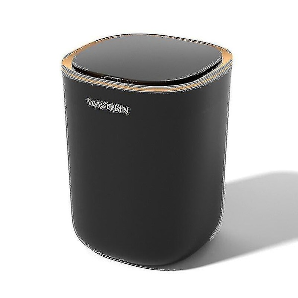 Smart Sensor Skraldespand Køkken Badeværelse Toilet Affaldsspand Bedste Automatiske Induktions Vandtæt Skraldespand Med Låg 12L (Sort