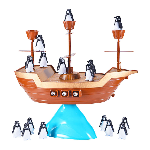 Black Friday 2023 Ship Game, Desktop Pirate Ship Penguin Game Barns Förälder-barn Interaktivt set Barns födelsedagspresent