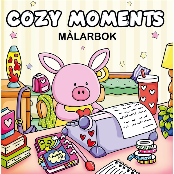 Cozy Moments Malebog Multicolor multifärg