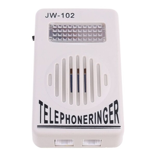 Phone Ringer Phone Amplifier Ring Speaker Strobe Light Flasher Clock Extra Loud Sound Wall Hanging