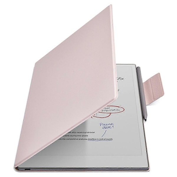 Suojakotelo ReMarkable Paper Pro -laitteelle - PC PU-nahka, magneettinen, kynäteline, automaattinen herätys/lepotila, monivärinen Multicolor Pink
