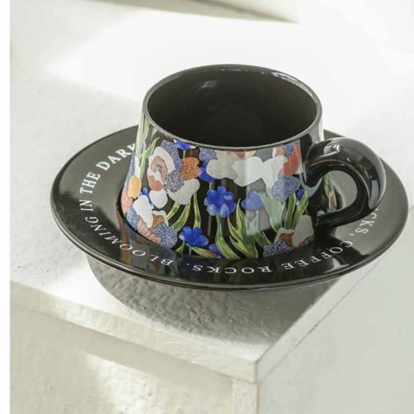 Keramik kaffemugg Kontorsmuggar SVART svart