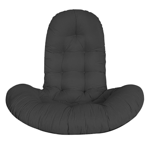 Egg Chair Svingpute Hengekøyestol Tykk Sittepute Pute for Hagemøbler Kontor