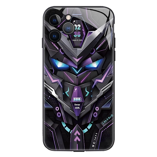 Passer til iPhone telefoncovers, telefoncovers med lys, personlige og cool anti-drop iPhone telefoncovers Type 4【HY】 Type 4 iPhone 15 Plus