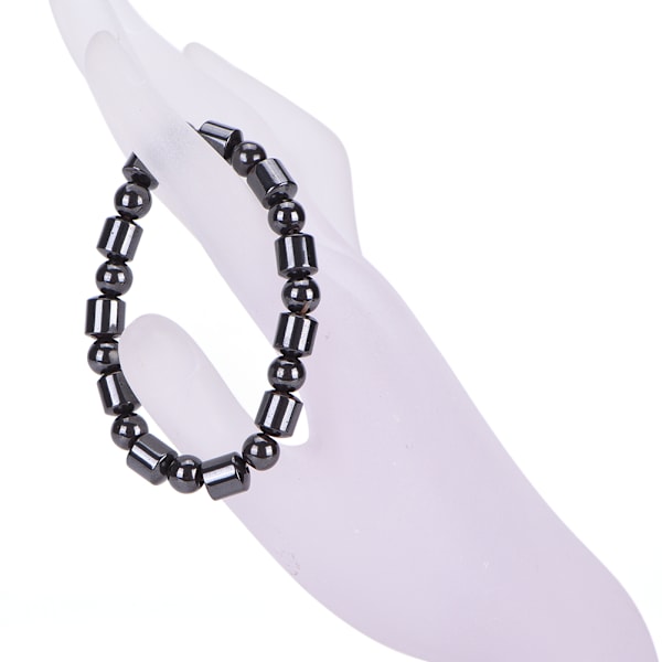 Nytt Biomagnetism Hälsoarmband Svart Black Adjustable