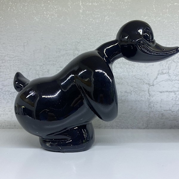 Sint Ducky Bilhettepynt Bil Dekorasjon Front Dekorasjon Black