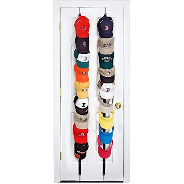 2 Stk. Justerbar Hattestativ Garderobe Hengende Hatt Organizer