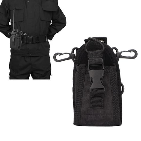 BEL-7423055159470-2-way radio kotelo pidike käsipuhelimelle, two-way radio laatikko Hands-free säädettävä vetopainikkeilla