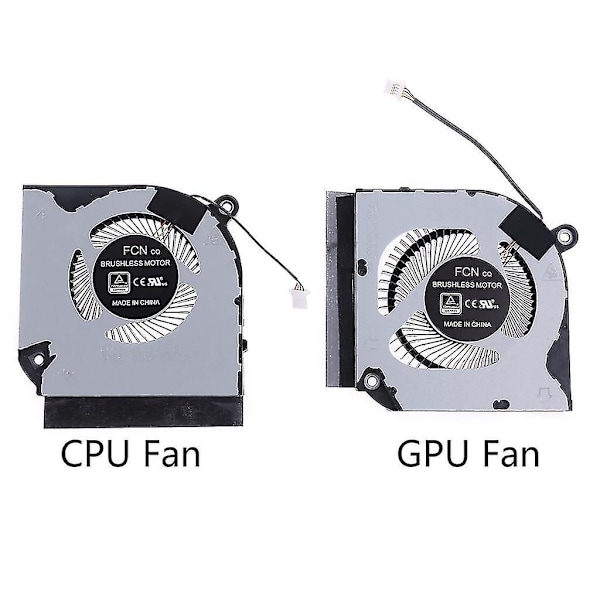 CPU GPU Jäähdytin Tuulettimet Acer Predator Helios 300 Ph315-52 Ph317-53 Tietokoneen Peli Tuuletin Kannettava Dc28000qef0 Dc 5v 4 Pi CPU and GPU