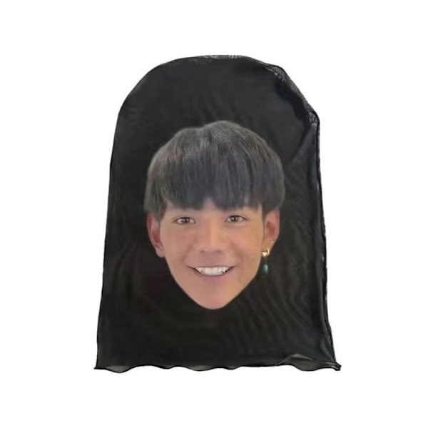 Hylende morsomme kjendismasker, 3D realistiske dumme ansiktstilbehør og praktiske spøkhodeplagg - Ideelt for spøkefugler og cosplay-fans! TT05 average size