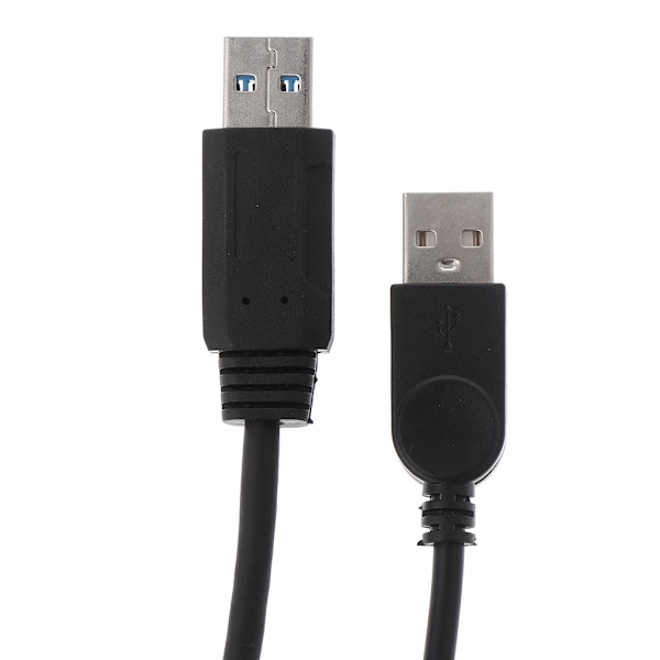 USB 2.0 A-hane till USB-hona 2 Dubbel Dual Power USB-hona Splitter Förlängningskabel HUB Skrivarladdare