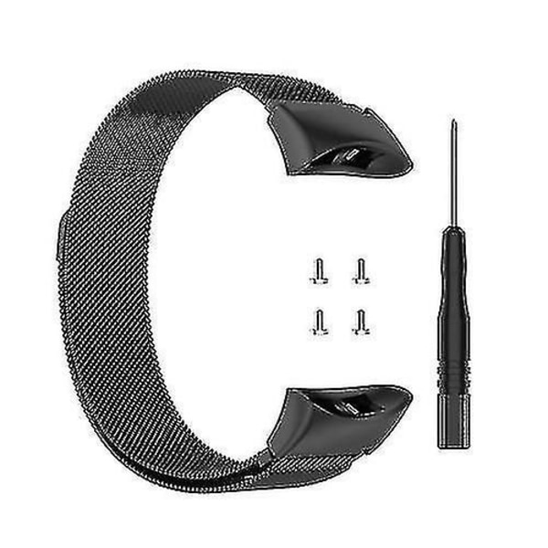 Udskiftningsrem i milanesisk stil til Garmin Forerunner 45 / 45s / Swim 2 Black