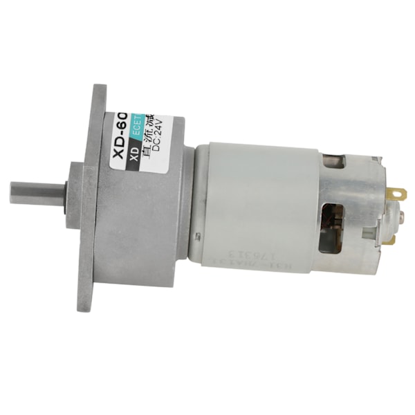 35W Mikro DC-motor med metallgir, hastighetsjusterbar CW/CCW (24V 150rpm)