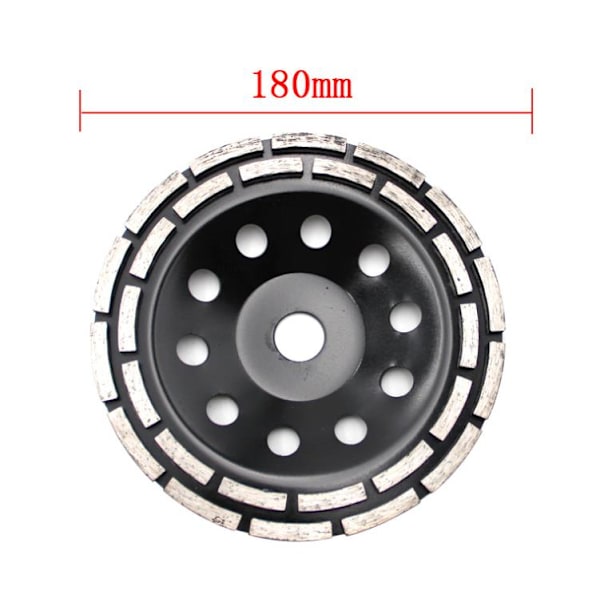 Diamantskive 180mm Diamantslibningsskive Betonslibningsskive